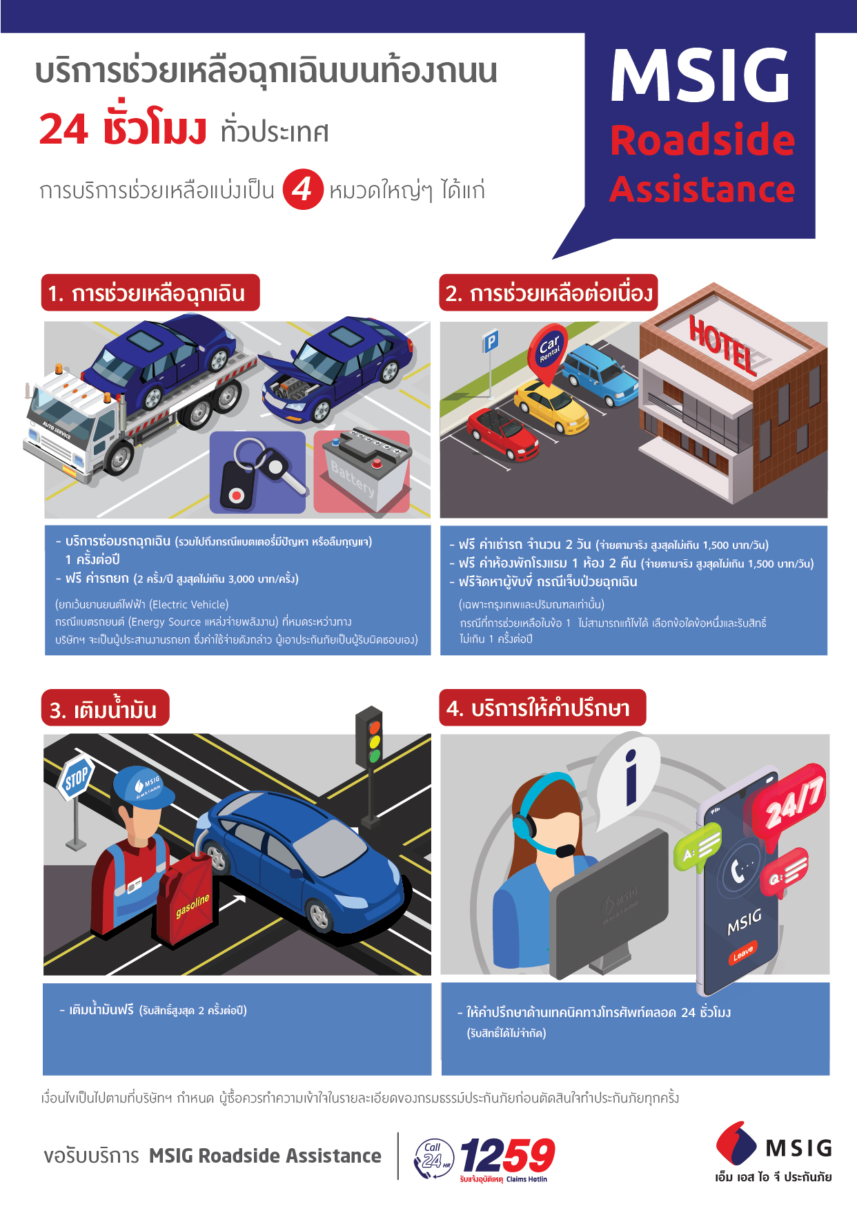 MSIG Roadside Assistance (24 Hrs)
